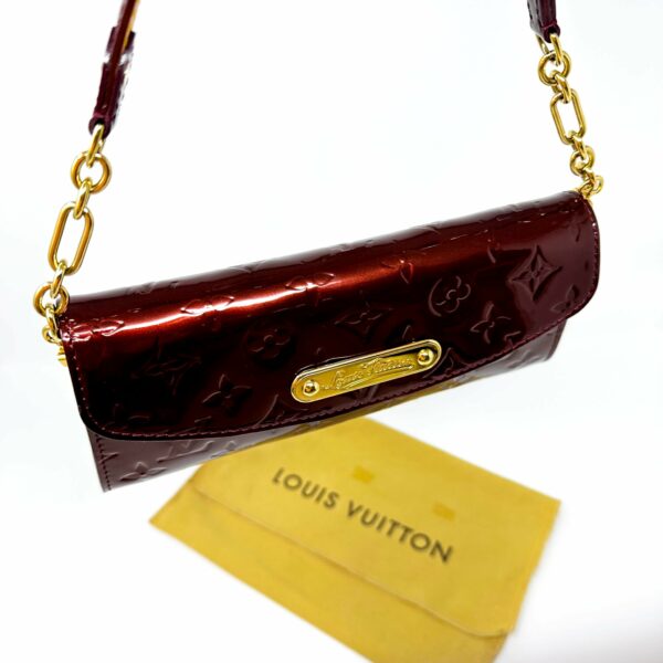 LV Sunset Boulevard Handbag Monogram Vernis