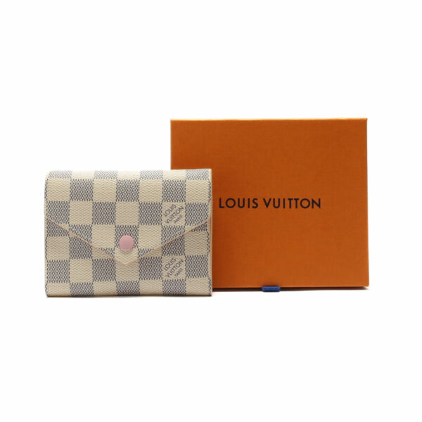 LV Victorine Wallet Damier Azur - Image 4