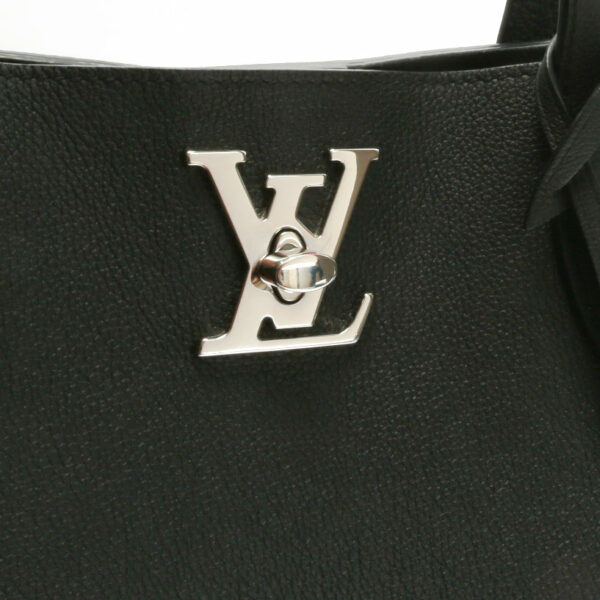 LV Lockme Cabas Tote - Black - Image 7