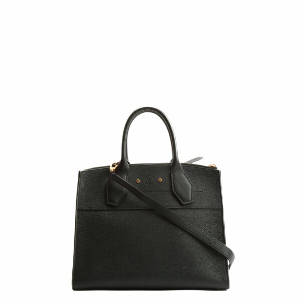 LV City Steamer MM - Leather Black - Image 4