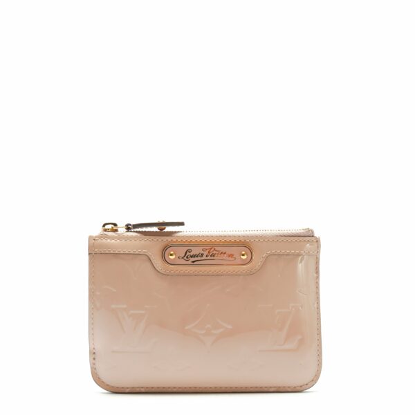 LV Cles Key Pouch Monogram Vernis - Image 8