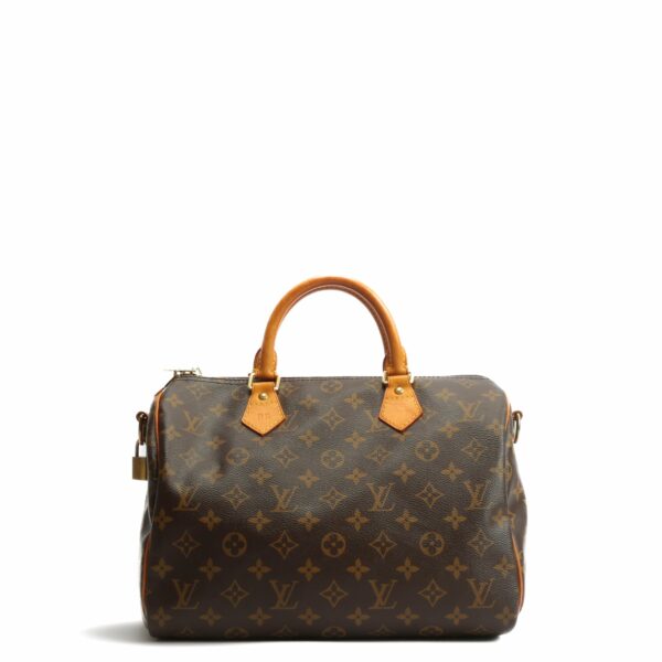 LV Speedy 30 Bando Monogram-OUTLET FINAL SALE - Image 30