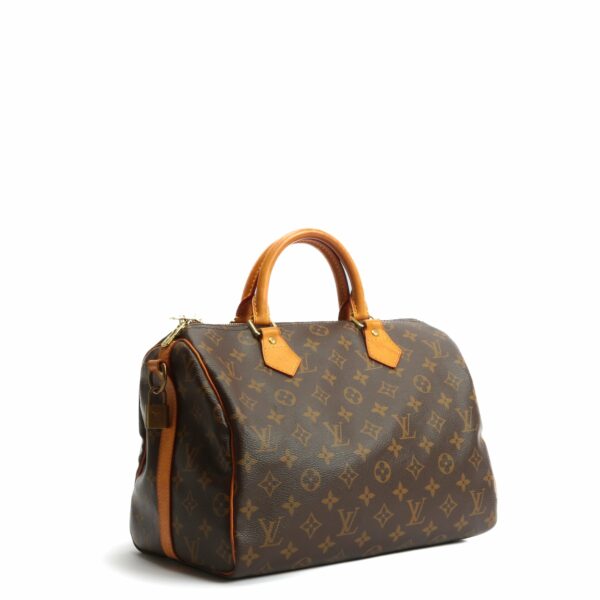 LV Speedy 30 Bando Monogram-OUTLET FINAL SALE - Image 4