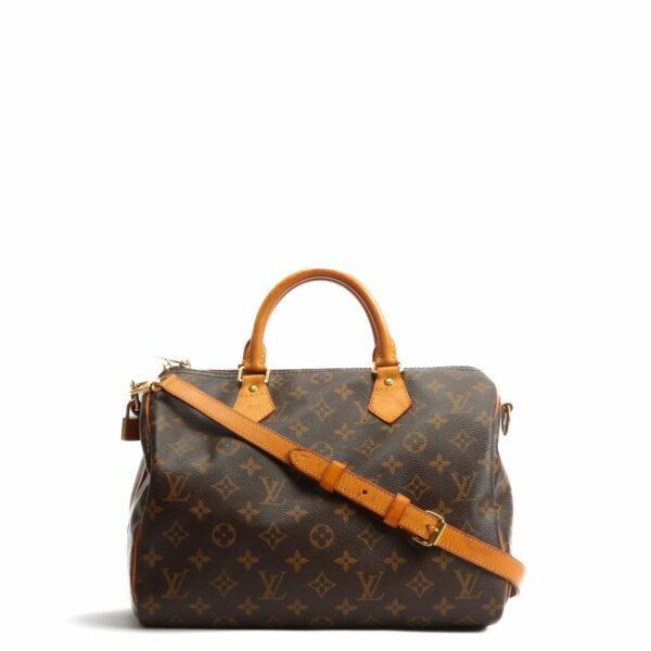 LV Speedy 30 Bando Monogram-OUTLET FINAL SALE - Image 3