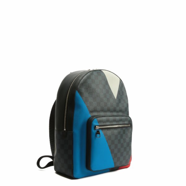 LV Latitude America's Cup Regatta Josh Damier Cobalt Backpack - Image 2