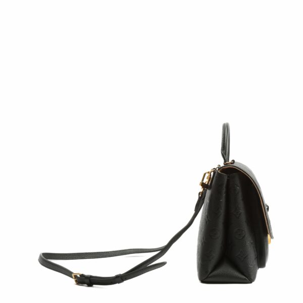 LV Empreinte Marignan Monogram Top Handle Black Bag (2019) w/Strap - Image 5