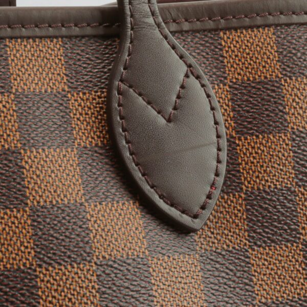 LV Neverfull GM Damier Ebene w/Pouch - Image 13