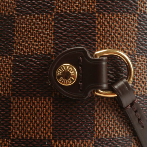 LV Neverfull GM Damier Ebene w/Pouch - Image 15