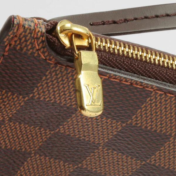 LV Neverfull GM Damier Ebene w/Pouch - Image 18