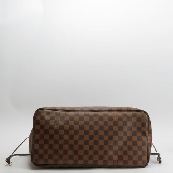 LV Neverfull GM Damier Ebene w/Pouch - Image 9