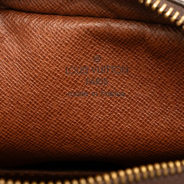 Brown LV Monogram Danube Crossbody Bag - Image 6