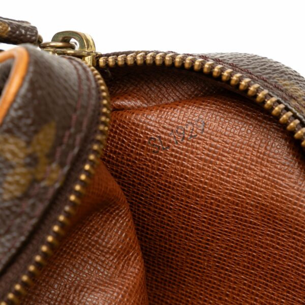 Brown LV Monogram Danube Crossbody Bag - Image 7