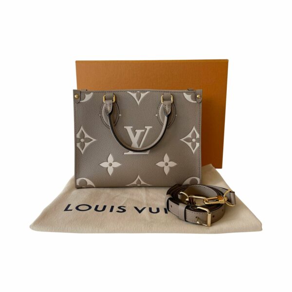 LV Onthego PM Monogram Empreinte Tote Bag - Image 10