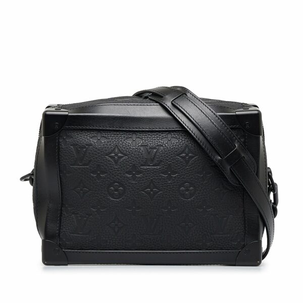 LV Soft Trunk Black Monogram Taurillon