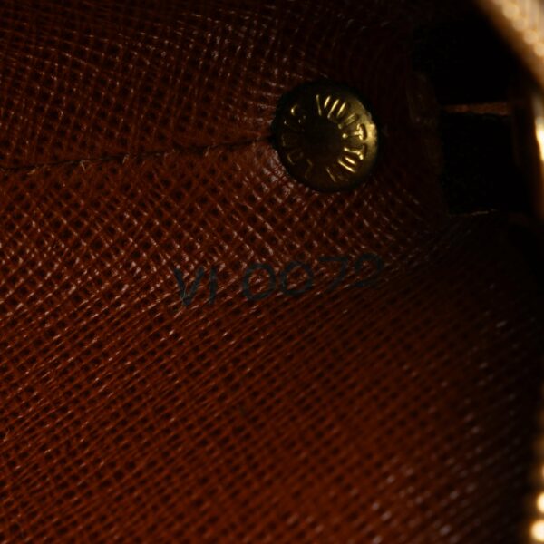 Brown LV Monogram Drouot Crossbody Bag - Image 7