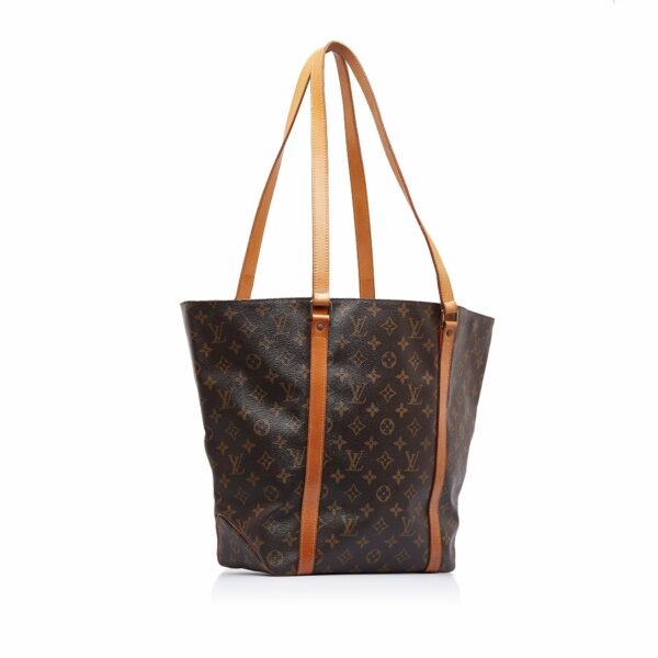 Brown LV Monogram Sac Shopping 48 Tote Bag