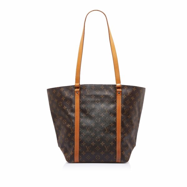 Brown LV Monogram Sac Shopping 48 Tote Bag - Image 2