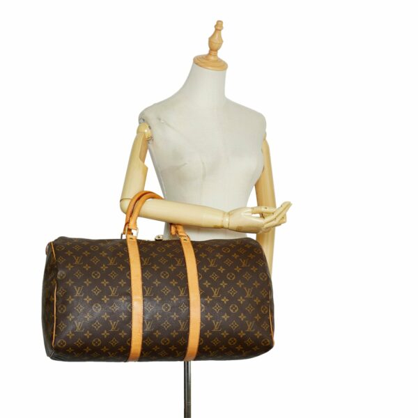 LV Keepall 50 Monogram Canvas - Image 4