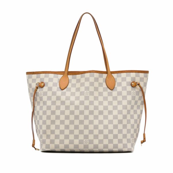 LV Neverfull PM Damier Azur Canvas