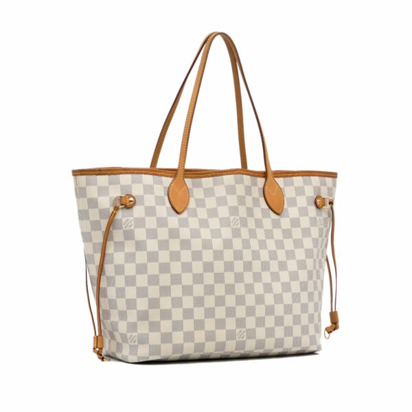 LV Neverfull PM Damier Azur Canvas - Image 3