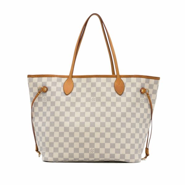 LV Neverfull PM Damier Azur Canvas - Image 4