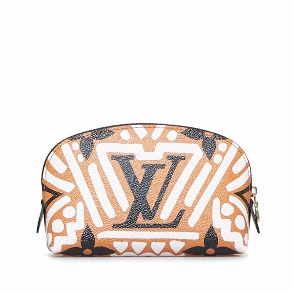 LV Cosmetic Pouch Crafty Giant Monogram Canvas - Image 2