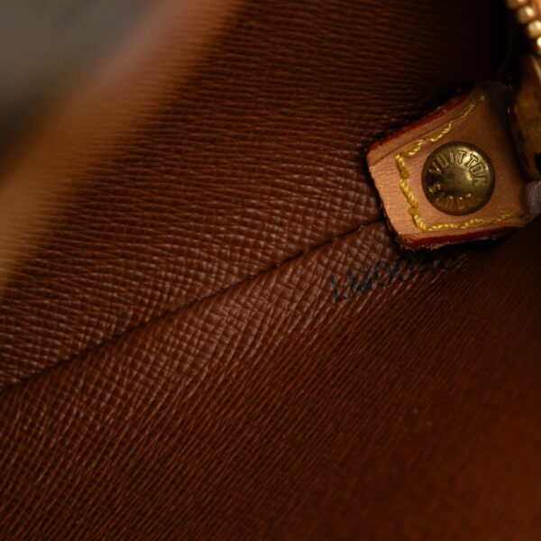 Brown LV Monogram Drouot Crossbody Bag - Image 7