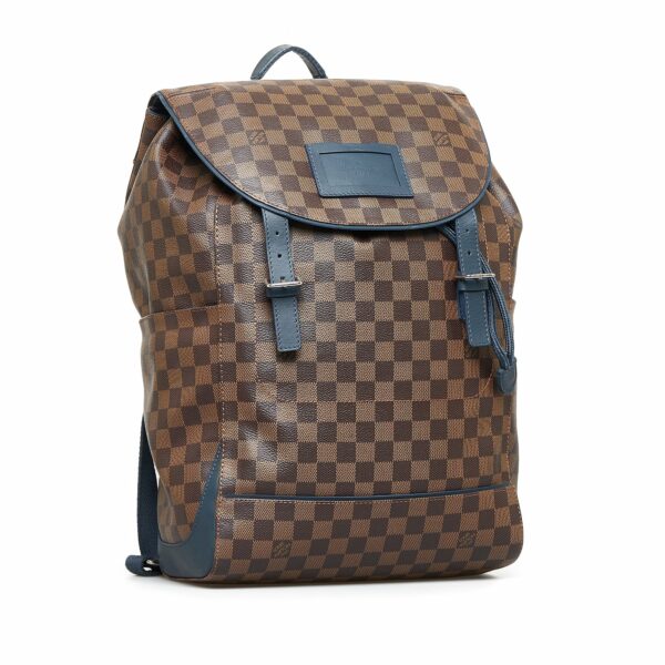 LV Runner Backpack Damier Ebene Canvas