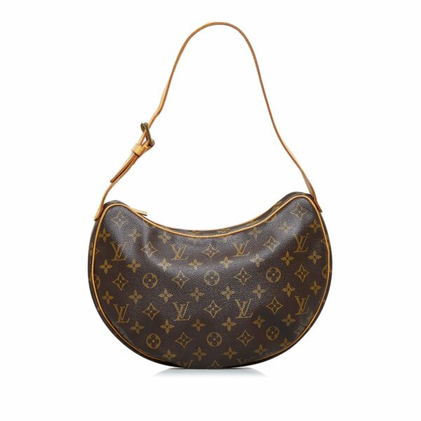 LV Croissant MM Monogram Canvas