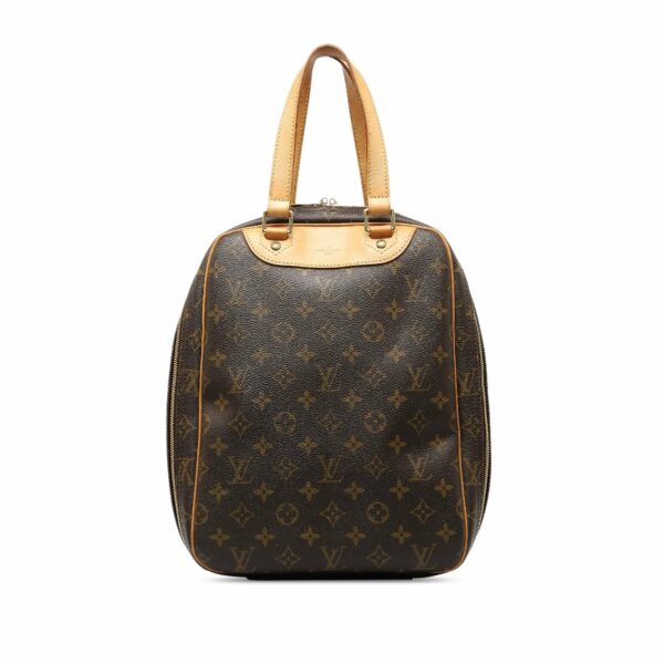 Brown LV Monogram Excursion Handbag