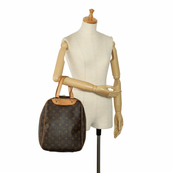 Brown LV Monogram Excursion Handbag - Image 15