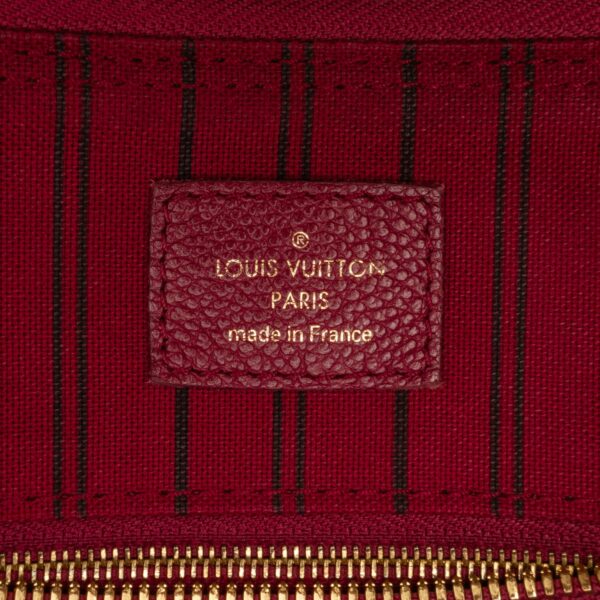 LV Speedy 25 Bandoulière Red Monogram Empreinte - Image 8