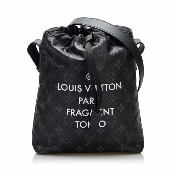 LV X Fragment Bucket Bag Monogram Eclipse Canvas - Image 7