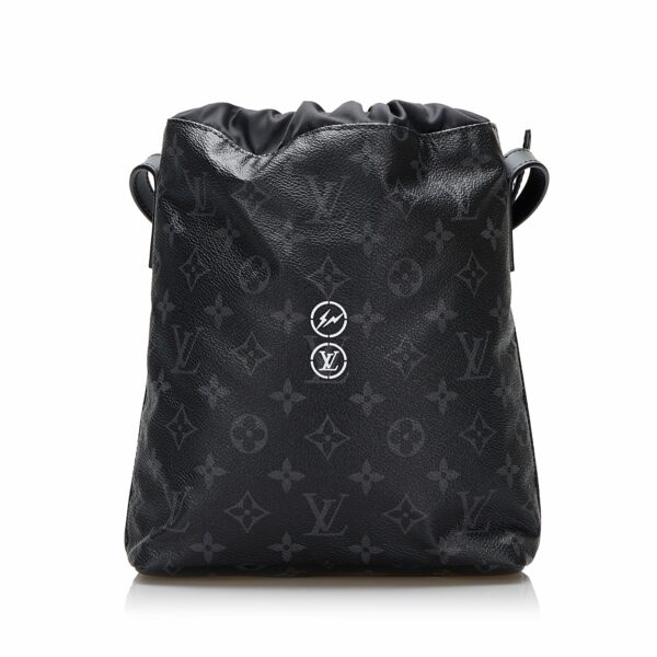 LV X Fragment Bucket Bag Monogram Eclipse Canvas - Image 2