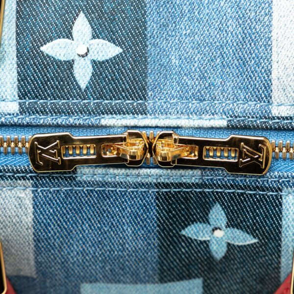 LV Speedy Bandouliere 30 Denim Patchwork - Image 10