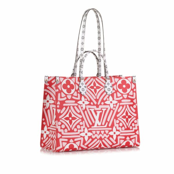 LV Onthego Red Crafty Giant Monogram Canvas