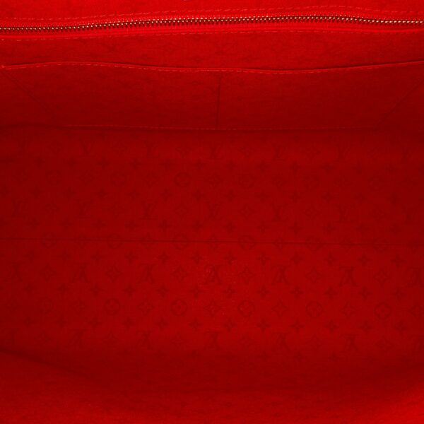 LV Onthego Red Crafty Giant Monogram Canvas - Image 5