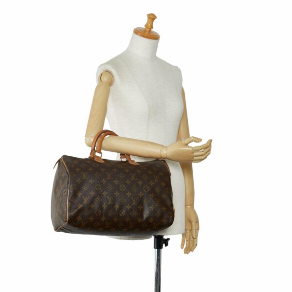 LV Speedy 35 Monogram Canvas - Image 4