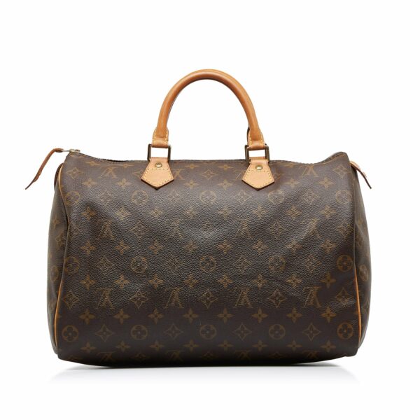 LV Speedy 35 Monogram Canvas - Image 2