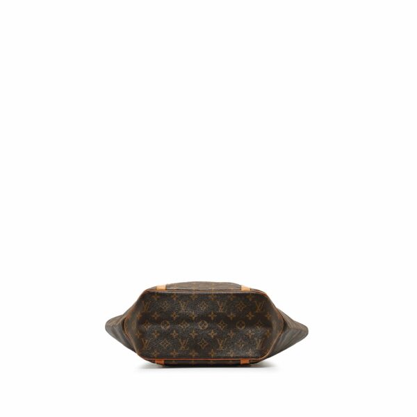 Brown LV Monogram Sac Shopping Tote Bag - Image 3