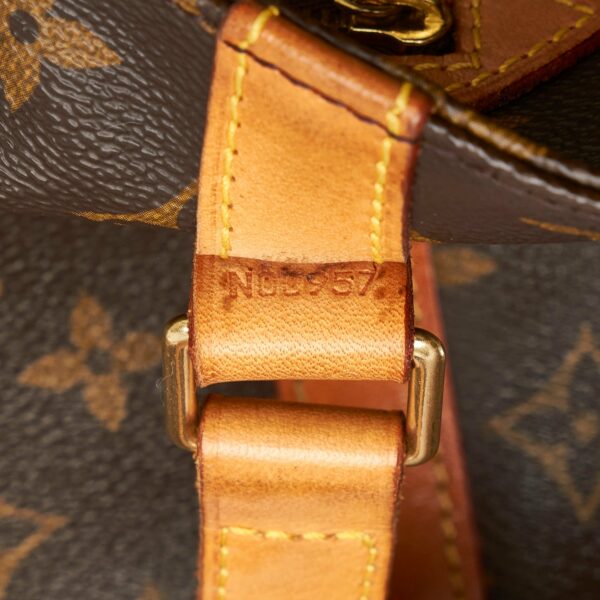 Brown LV Monogram Sac Shopping Tote Bag - Image 6