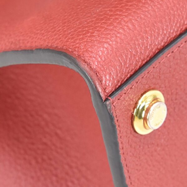 LV City Steamer PM Red Calfskin - Image 5