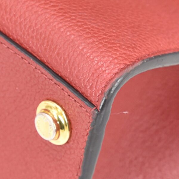 LV City Steamer PM Red Calfskin - Image 6