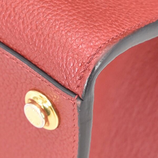 LV City Steamer PM Red Calfskin - Image 7