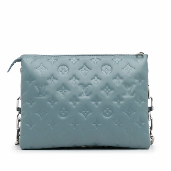 LV Coussin PM Blue Monogram Empreinte - Image 3