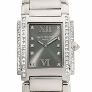 Patek Philippe Twenty Four Gray Dial 30Mm Ladies Watch 4910/20G-010