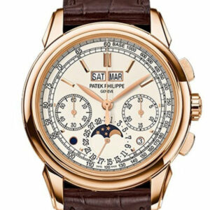 Patek Philippe Grand Complications Silver Dial 18K Rose Gold Mens Watch 5270R-001