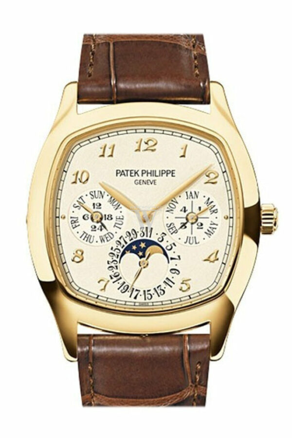 Patek Philippe Grand Complications Cream Dial Automatic Mens Watch 5940J-001 Ivory