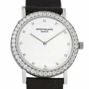 Patek Phillippe Philippe Calatrava 5006G 18K White Gold 33Mm Womens Watch 5006 G Pre Owned / None