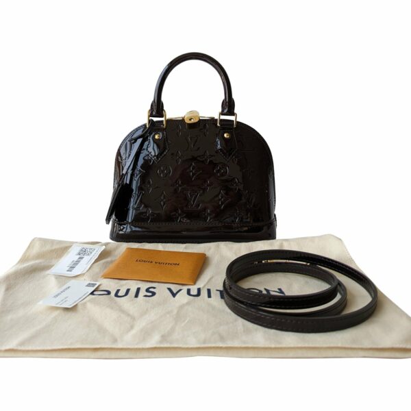 LV Monogram Vernis Alma BB - Image 11